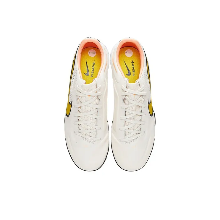 Nike React Tiempo Legend 9 Pro TF 'White Yellow'-3