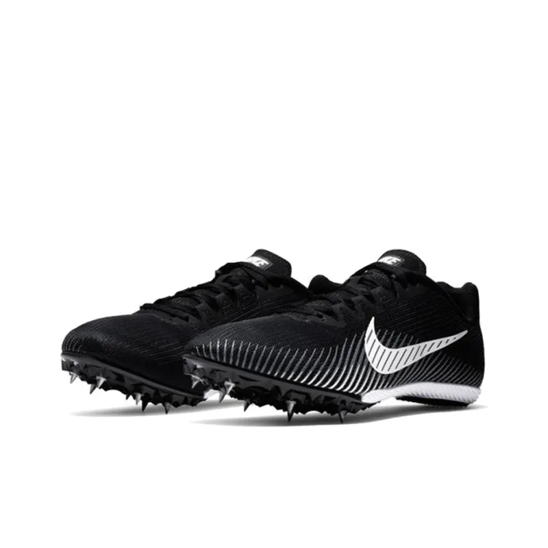 Nike Air Zoom Rival M 9 Spikes 'Black White'-2