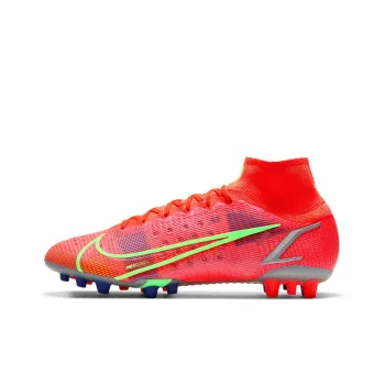 Nike Mercurial Superfly 8 Elite Ag Artificial Grass 'Red Neon Green'