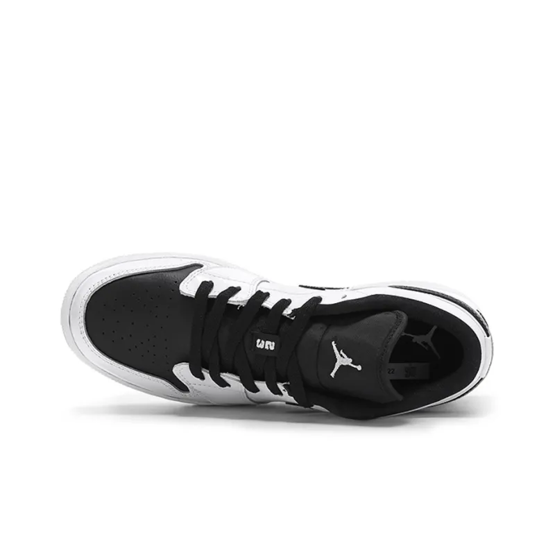 Jordan 1 Retro Low GS White Black-3
