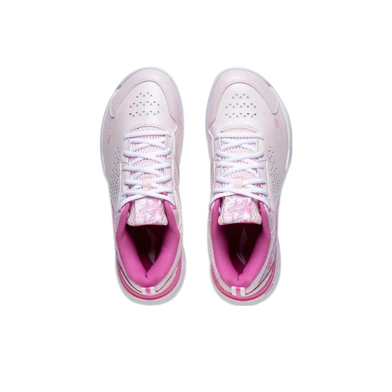 LiNing Blade Pro Anti Slip And Wear Resistant Breathable Low Top Badminton Shoes Unisex Primrose Pink-3