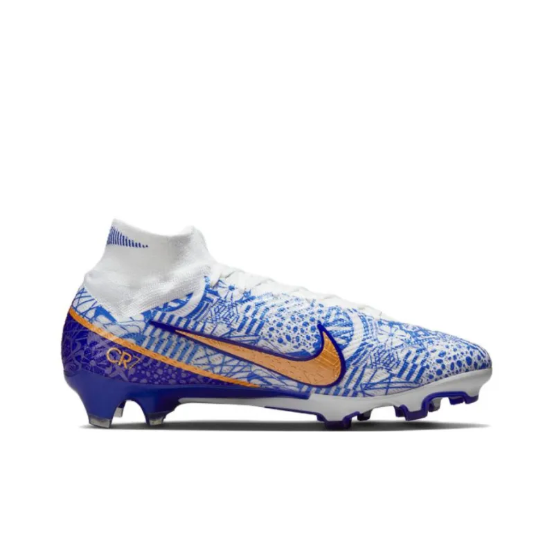 Nike Zoom Mercurial Superfly 9 Elite CR7 Fg Azulejo-1