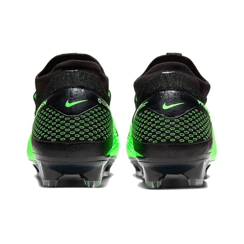 Nike Phantom Vision 2 Elite Dynamic Fit Fg Black Green Strike-4