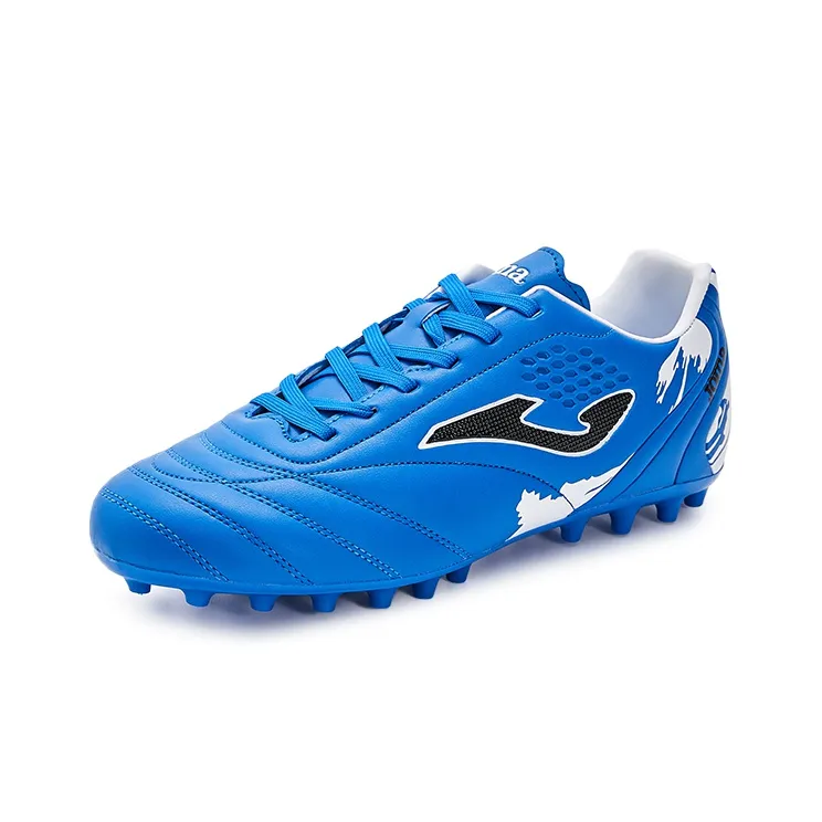 Joma Aguila MG Rubber Short Studs Wear Resistant Soccer Shoes Men's Blue-2