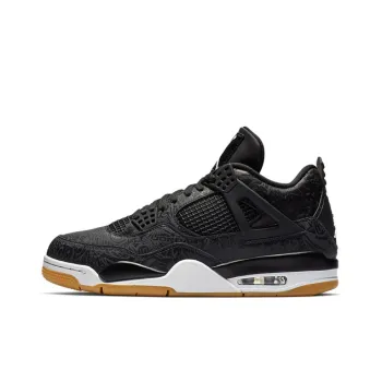 JORDAN 4 Retro Laser Black Gum