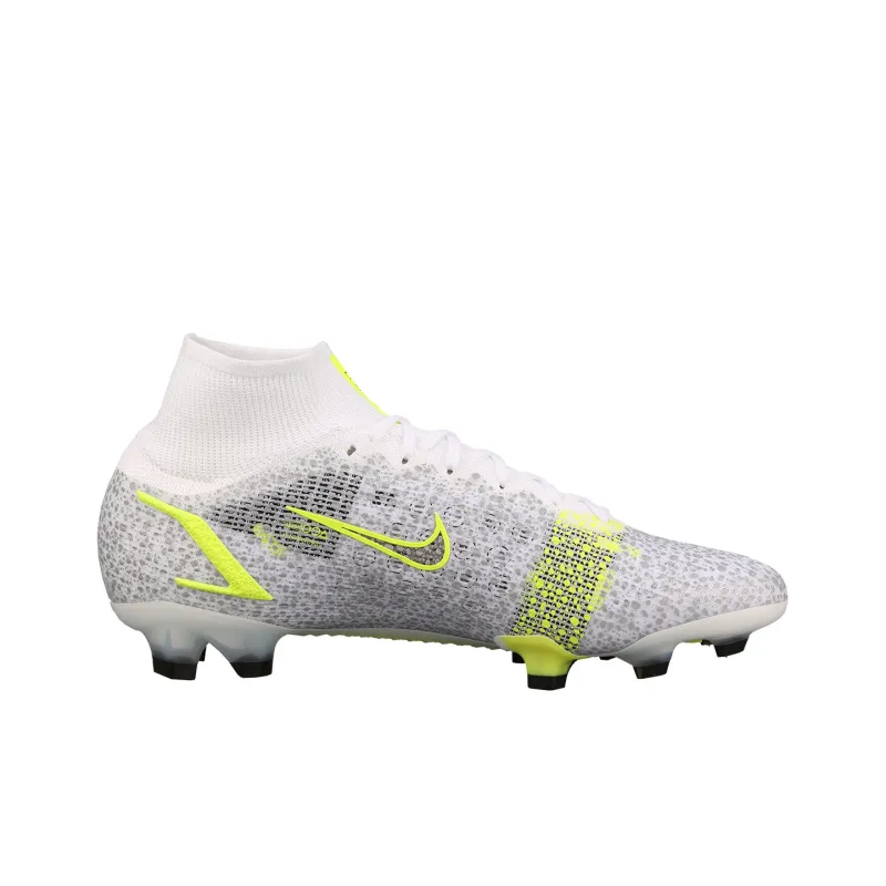 Nike Mercurial Superfly 8 Elite Fg White Volt-1