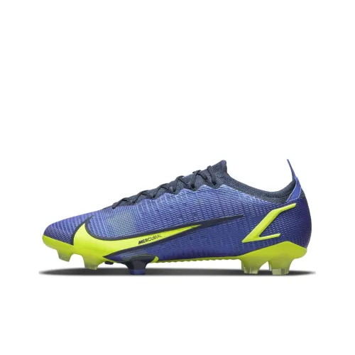 Nike Mercurial Vapor 14 Soccer Shoes Unisex Low-Top Blue