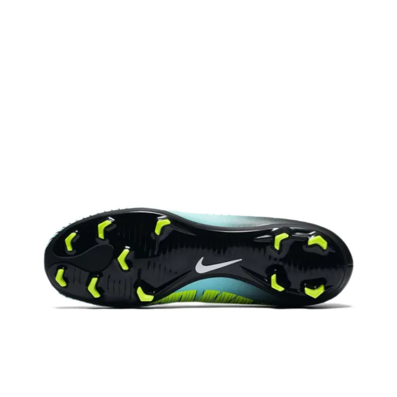 Nike Mercurial Victory Soccer Shoes Men Low-Top Black/Blue/Green/White-5