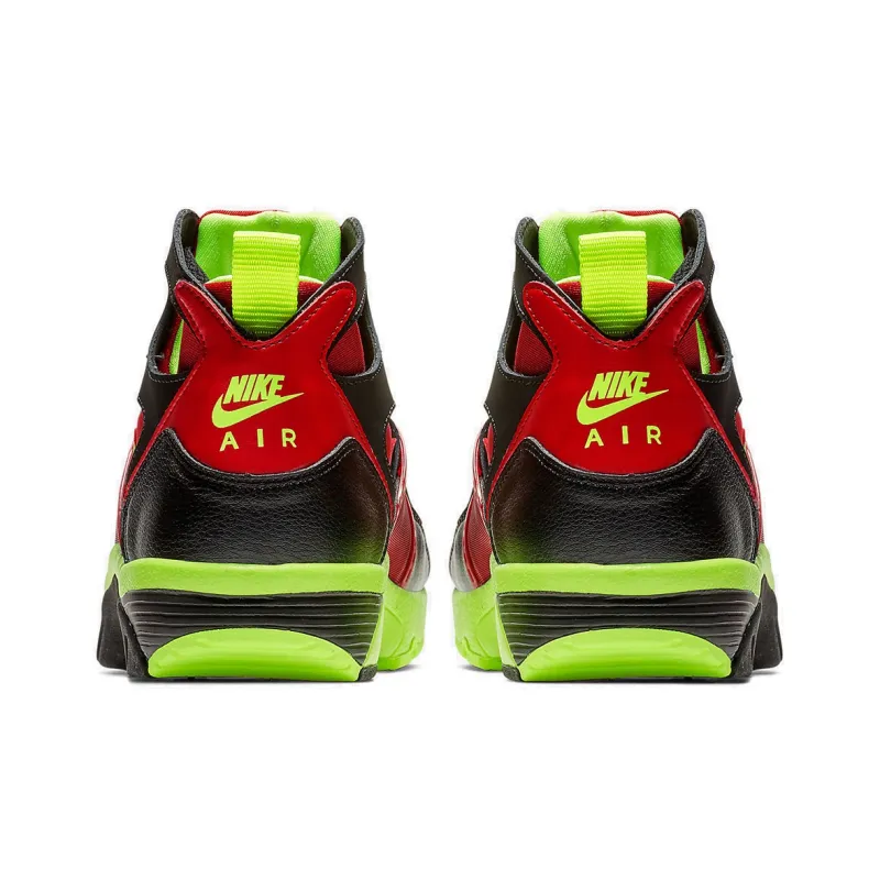 Nike Air Trainer Huarache Black Volt University Red-4