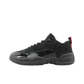JORDAN 12 Retro Low Black Patent