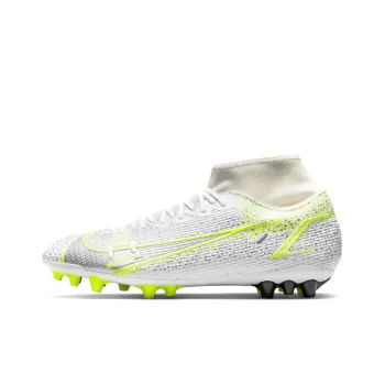 Nike 14 Mercurial Superfly 8 Ag Artificial Grass 'White Green'
