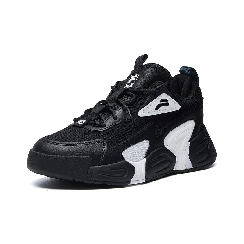 FILA Swarm Swirl Casual Sneakers Black-2