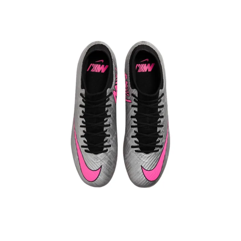Nike Mercurial Superfly 9 Acad 25 FG/MG 'Metallic Silver Hyper Pink'-3