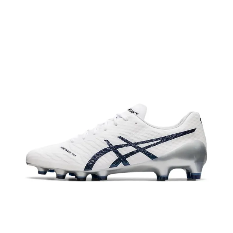 Asics DS LIGHT HG Hard Ground Artificial Ground Slip Resistant, Abrasion Resistant, Breathable Soccer Shoes Men's White-0