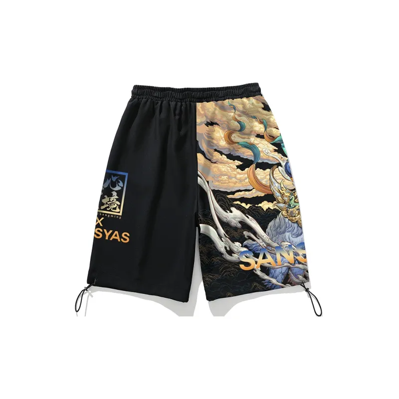 SANSYAS Casual Shorts Unisex-28