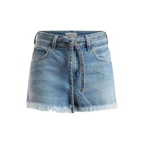 GUESS Denim Shorts Women's Light Blue