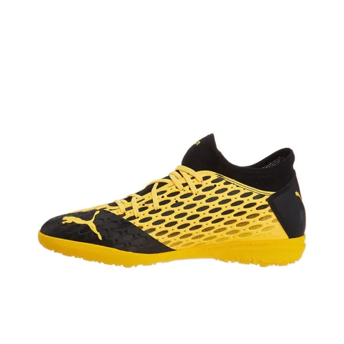 PUMA Future Soccer Shoes Men Low-Top Black/Yellow