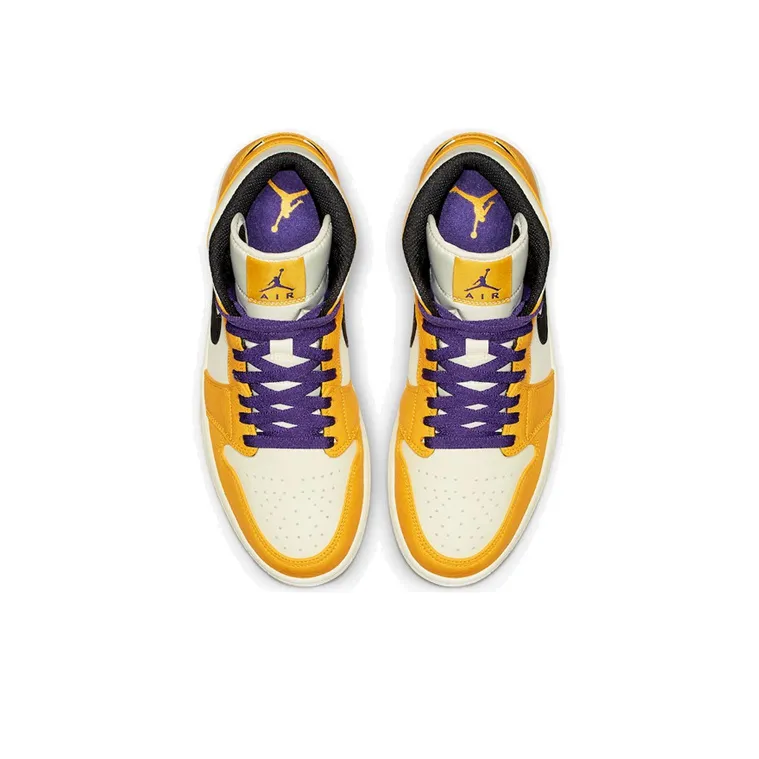 Jordan 1 Mid Se Lakers-3
