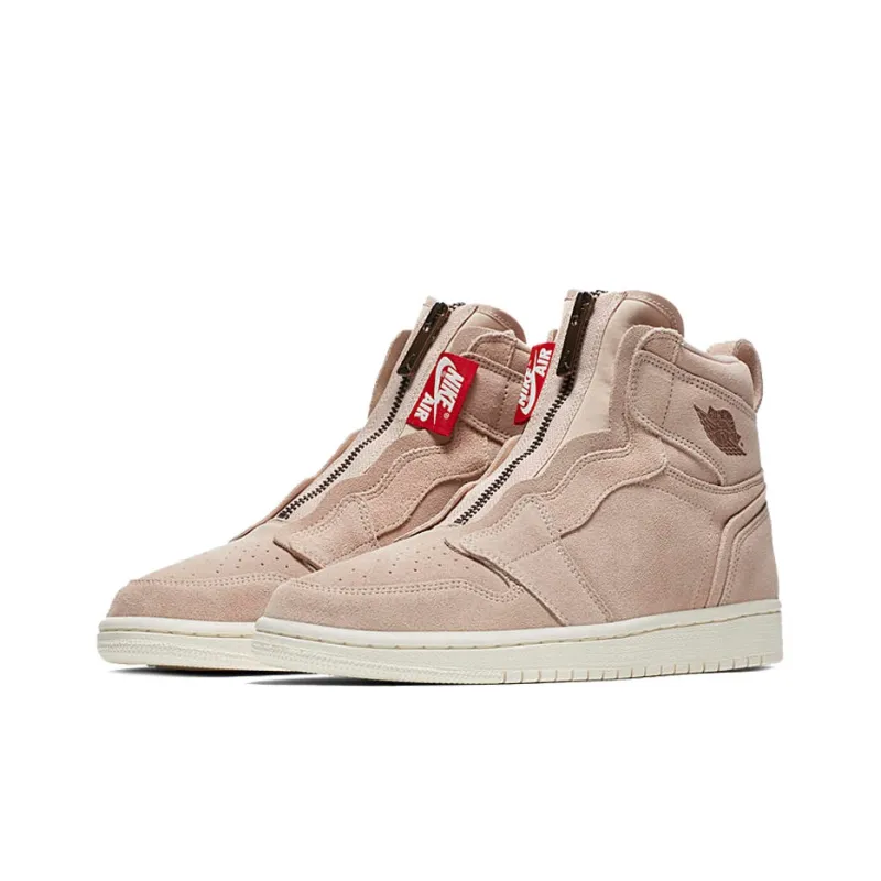 Jordan 1 Retro High Zip Particle Beige Women's-2