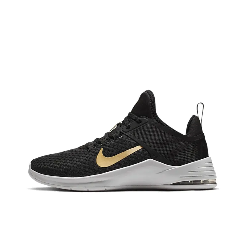 Nike Air Max Bella Tr 2 Wide 'Black Metallic Gold' Women's-0