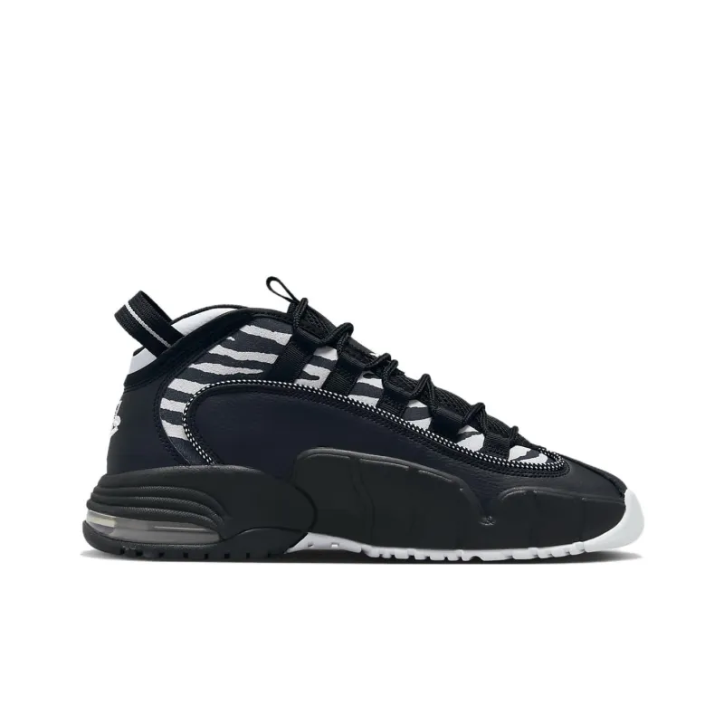 Nike Air Max Penny 1 Tiger Stripes Black White-1