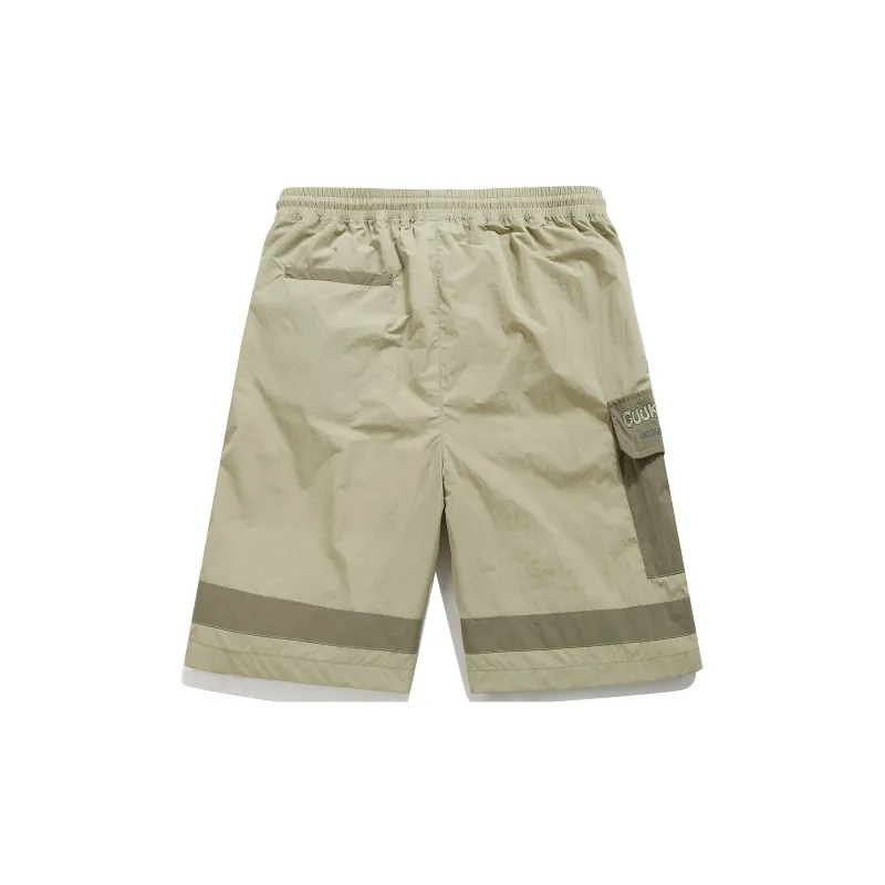 Guuka Cargo Shorts Men Light Green-1