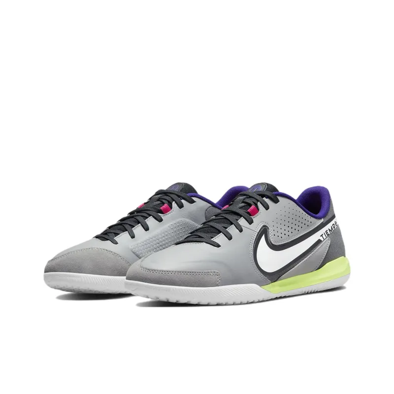 Nike Tiempo Legend 9 Academy Ic 'Light Smoke Grey Volt'-2
