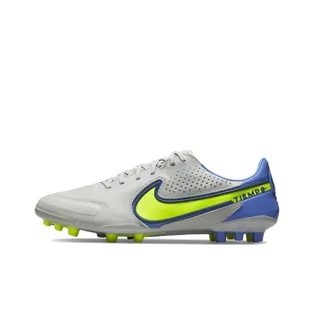 Nike Unisex Legend 9 Pro AG Soccer Shoes Grey/Yellow