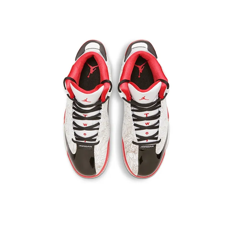 JORDAN Dub Zero White Varsity Red 2022-3