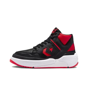 Converse Weapon Cx Mid Black Casino White Colorblocked Leather