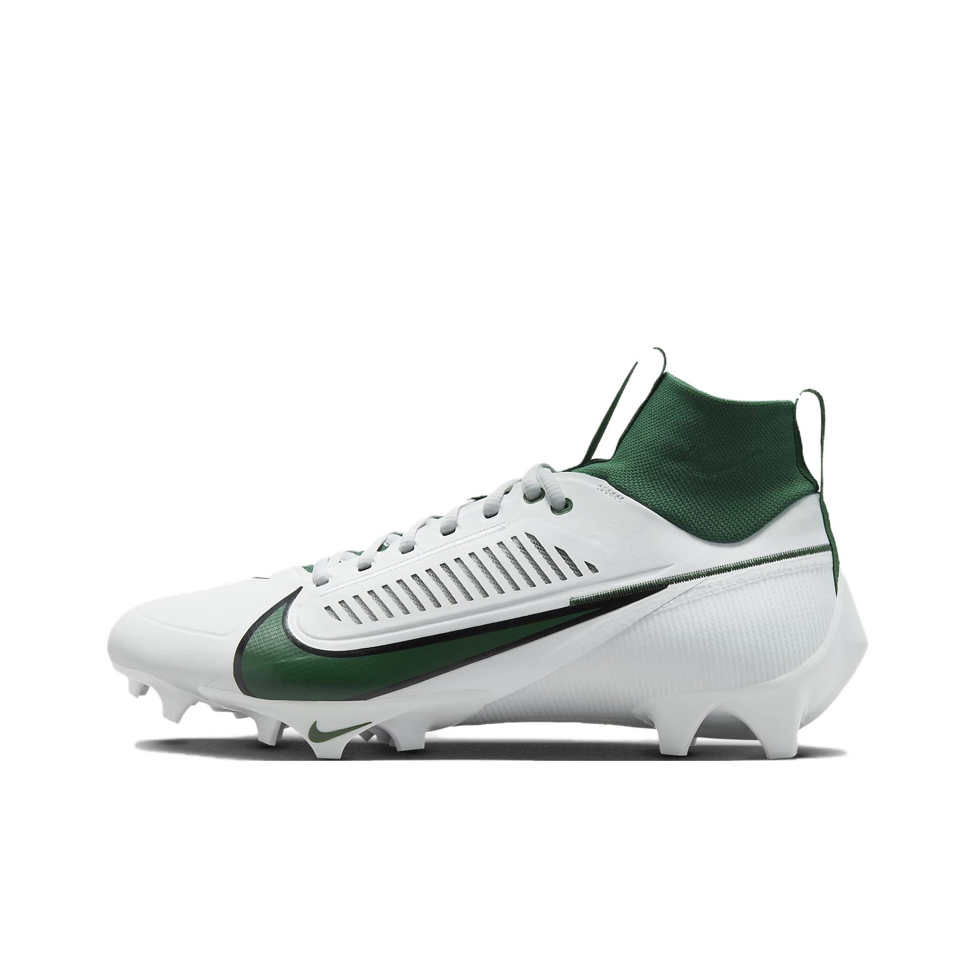 Nike Vapor Edge Pro 360 authentic White Metallic Silver Chrome Football Cleats