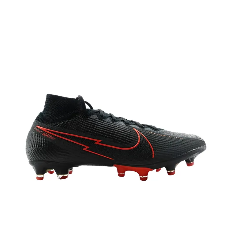 Nike Mercurial Superfly 7 Elite AG Pro 'Black Chile Red'-1