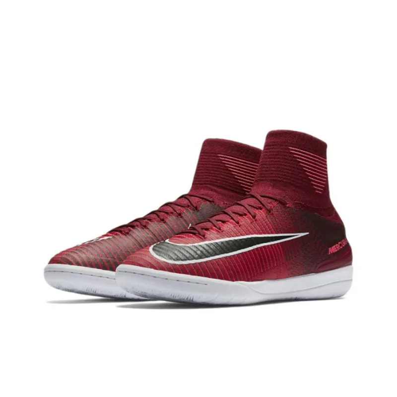Nike Mercurialx Proximo 2 Soccer Shoes Men High-Top Black/Red-2