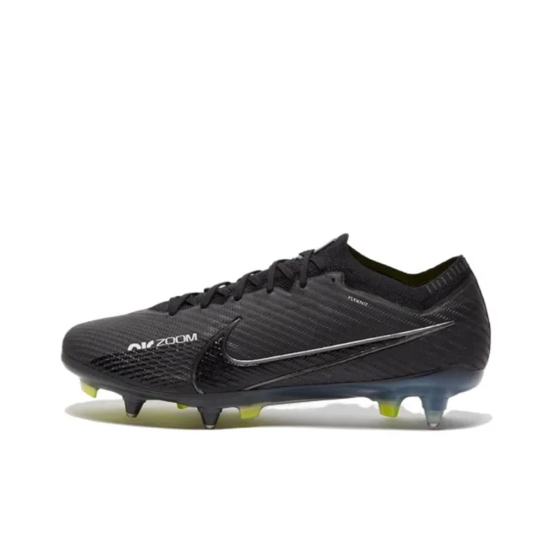 Nike Zoom Mercurial Vapor 15 Elite SG Pro Anti Clog Traction Black White Volt-0