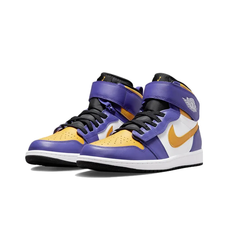 Air Jordan 1 High FlyEase 'Lakers'-2