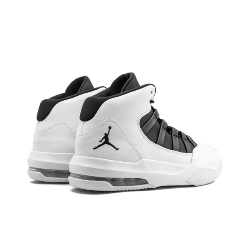 Jordan Max Aura White Black-3