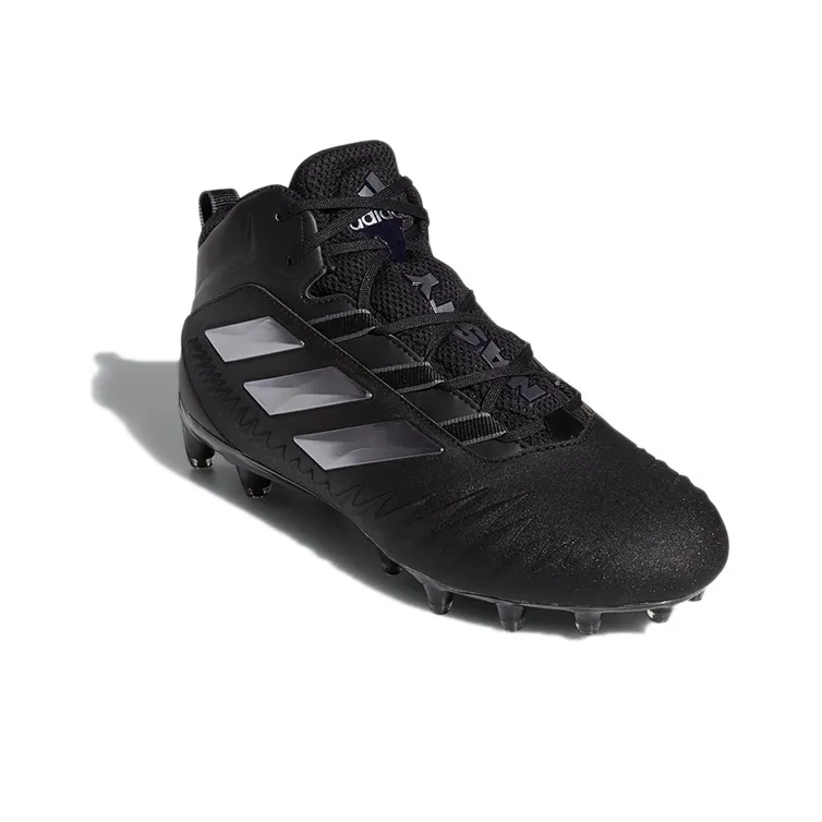 Adidas IC/IN Wear-Resistant Soccer Shoes Men's Black-2