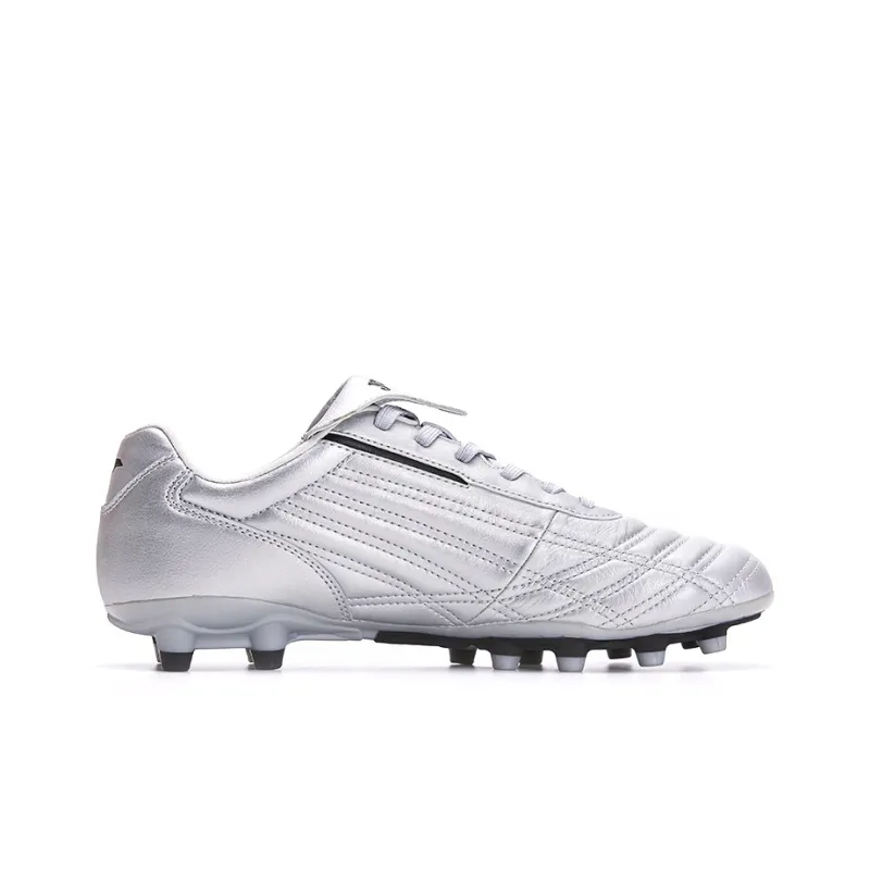 Joma FG Rubber Long Studs Anti Slip Wear Resistant Soccer Shoes Women's Silver-1
