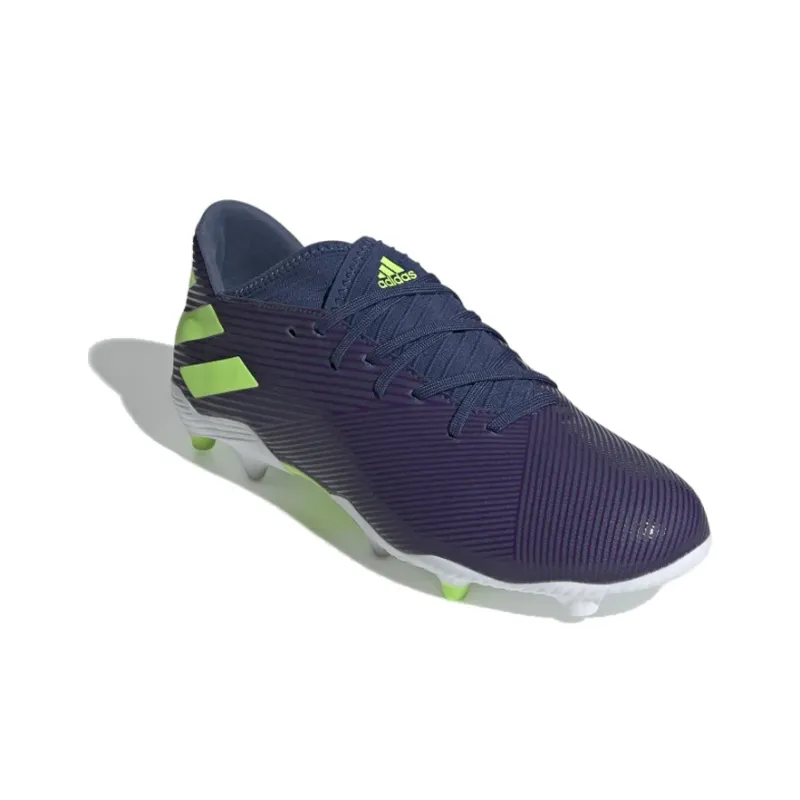adidas Nemeziz Messi 19.3 Firm Ground Cleats 'Tech Indigo/Signal Green'-1