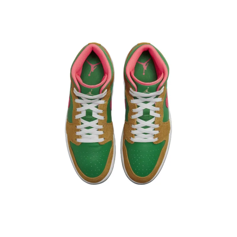 Jordan 1 Mid SE Wheat Watermelon-3