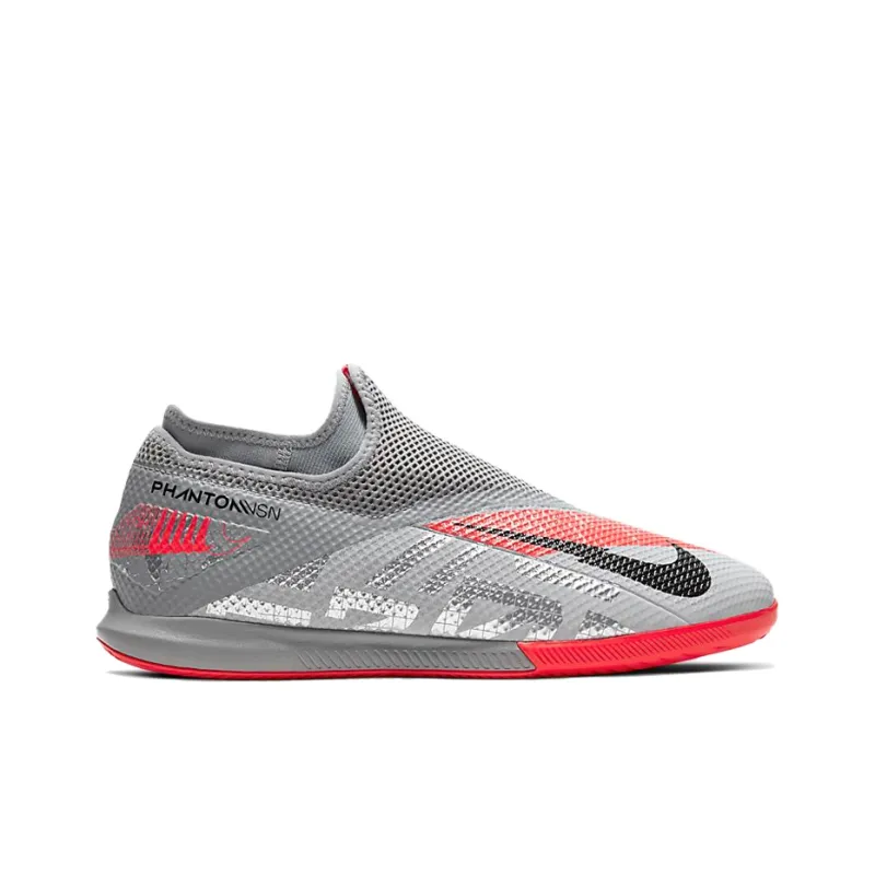 Nike Phantom Vision 2 Academy Df Ic 'Grey Red'-1