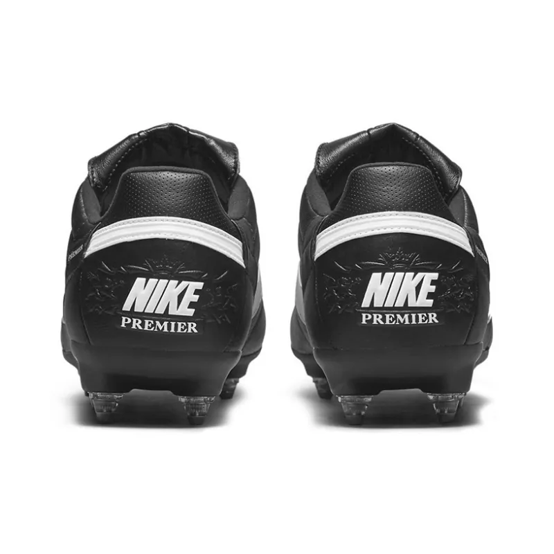 Nike Premier 3 SG PRO Anti Clog Traction Black White-4