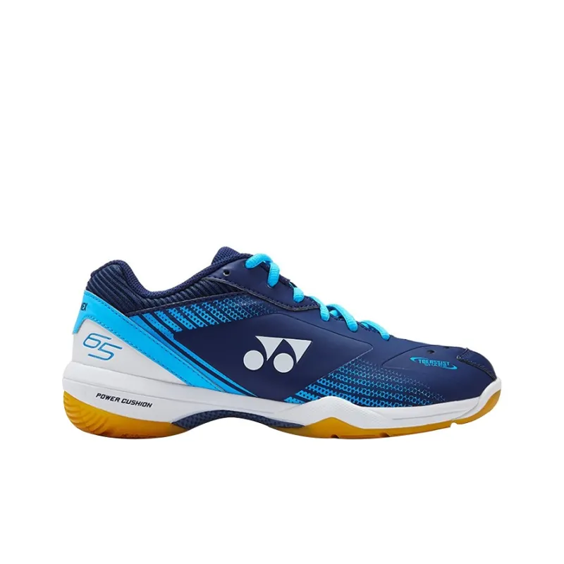 YONEX 65 3 Badminton Shoes Unisex Low Top Navy Blue-1