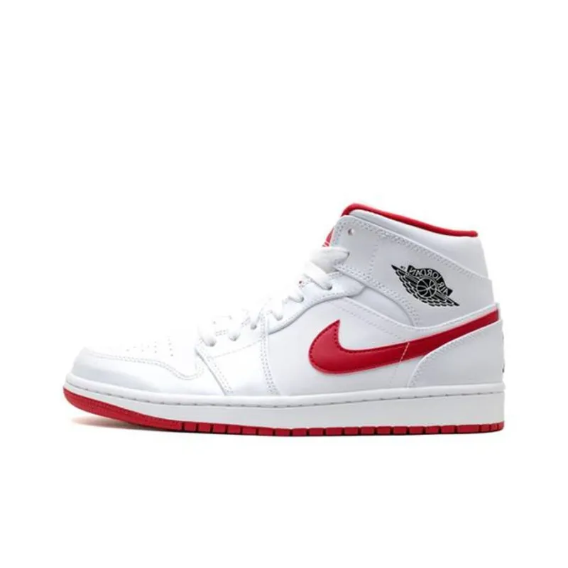 Jordan 1 Retro White Gym Red-0