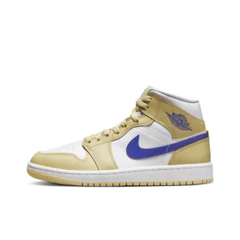 JORDAN 1 Mid Lemon Wash Lapis Women's