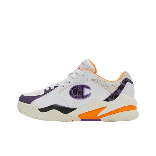 Champion Vintage Basketball Shoes Men Low-Top Lavender