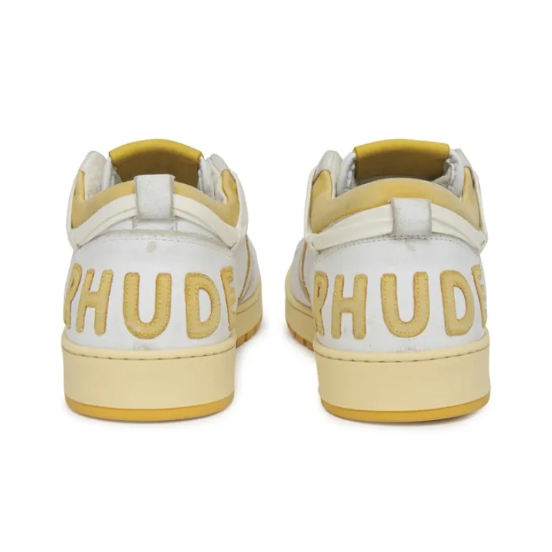 RHUDE Rhecess Low 'White Beige' SSENSE Exclusive-4
