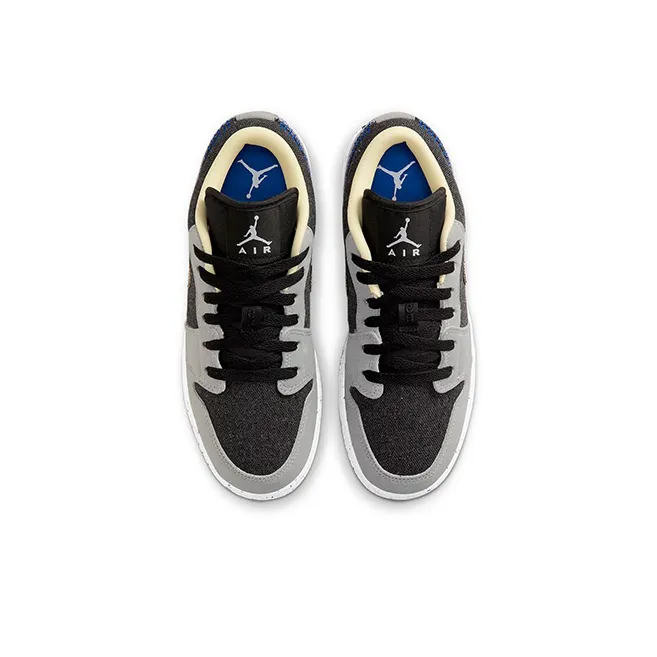 Jordan 1 Low Se Crater Grey Black GS-3