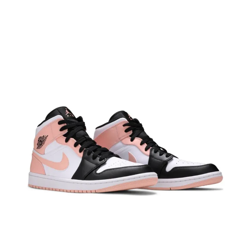 Jordan 1 Mid Arctic Orange Black Toe-2