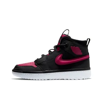 JORDAN 1 High React Black Noble Red